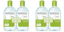 BIODERMA Sébium H2O Solution Micellaire (Lot 4x500mL)