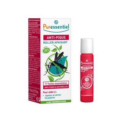 PURESSENTIEL Anti Pique Roller Apaisant 11 Huiles Essentielles 5ml