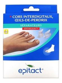 Epitact Cors interdigitaux, Oeils de perdrix taille S 6unités