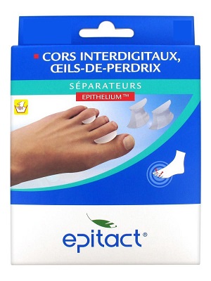 Epitact Cors interdigitaux, Oeils de perdrix taille S 6unités