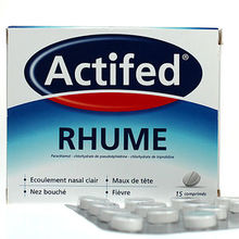 Actifed Rhume 15 comprimés