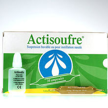 Actisoufre 30 ampoules