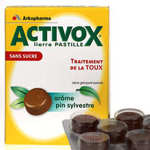 Activox Lierre Toux Sans sucre Pin sylvestre 24 pastilles