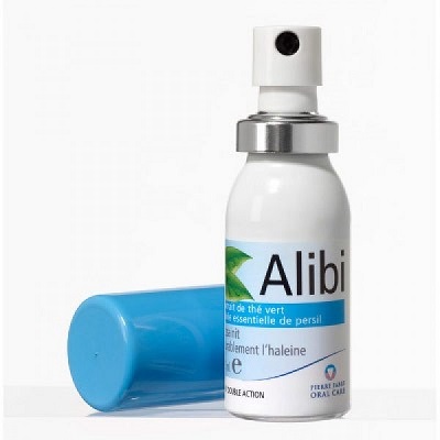 ALIBI Assainit durablement l'haleine spray