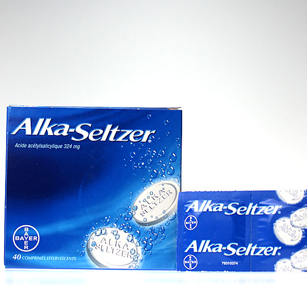 Alka-Seltzer 324mg 40 cprs eff