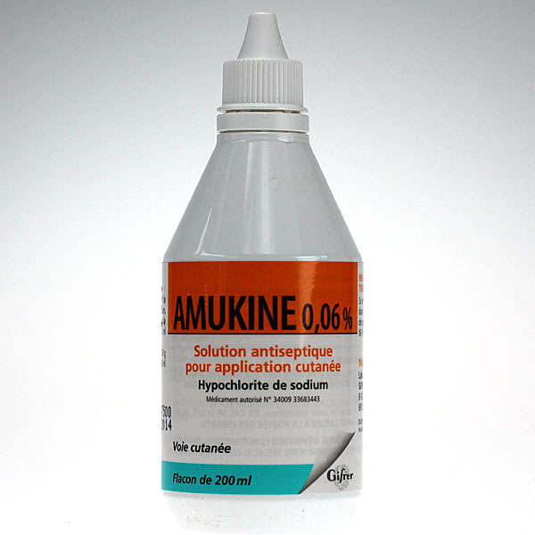 Amukine 0,06% flacon 200 ml