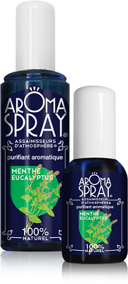 AROMASPRAY purifiant aromatique Menthe Eucalyptus 100ml