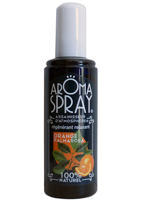 photo n°1 : AROMASPRAY Orange Palmarosa Régénérant Relaxant 100 ml