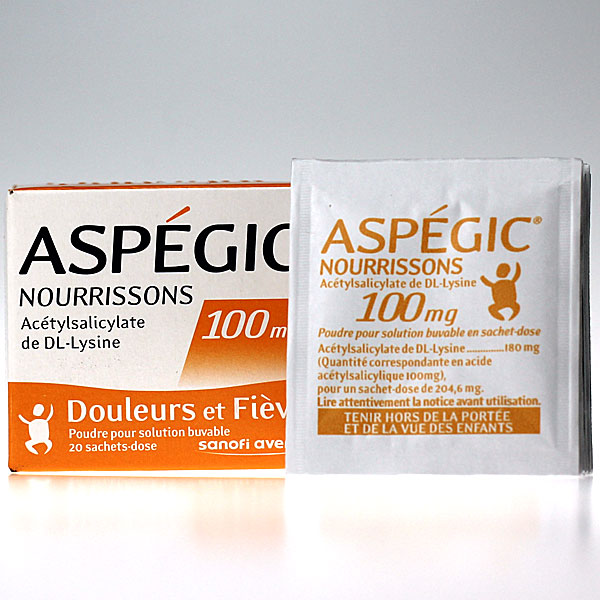 aspégic 100 mg 20 sachets