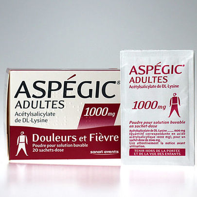 aspégic 1000mg 20 sachets