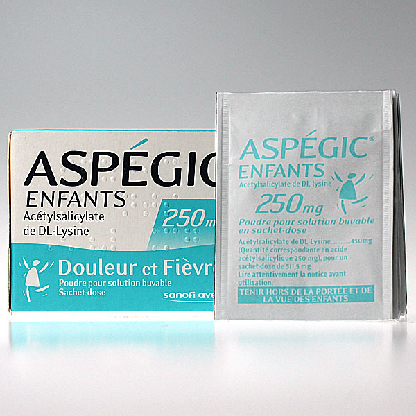 aspégic 250mg 20 sachets