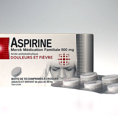 aspirine Merck médication familiale 500mg