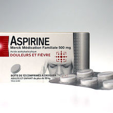 aspirine Merck médication familiale 500mg