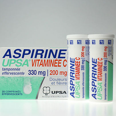 aspirine UPSA vitC 330mg 20 cprs eff