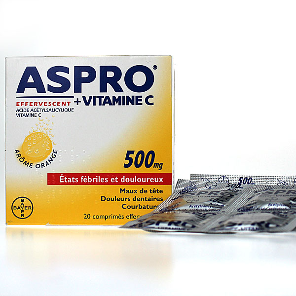 aspro vitC 500mg 20 cprs eff