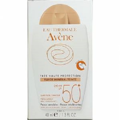 Avène  fluide minéral SPF50+ teinté très haute protection 40mL