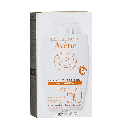 Avène  fluide minéral SPF50+ très haute protection 40mL