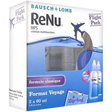 BAUSCH & LOMB Renu MPS Flight Pack 2X60mL