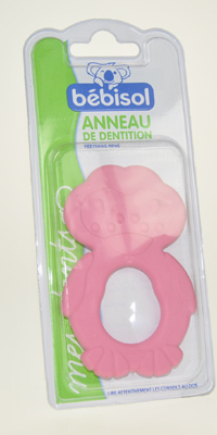 BEBISOL Anneau de Dentition Rose