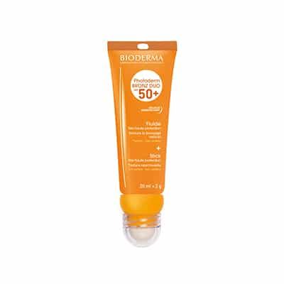 bioderma photoderm bronz spf50 duo creme + stick 20g