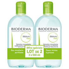 bioderma sebium h2o 500ml duo