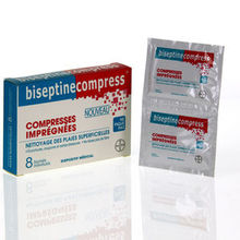 BAYER Biseptine Compress 8 sachets