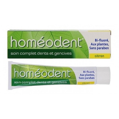 HOMEODENT Soin Complet Dents et Gencives Arôme Citron 75mL