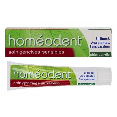 HOMEODENT Soin gencives sensibles Arôme chlorophylle 75mL