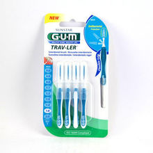 GUM TRAV-LER 4 Brossettes Interdentaires 1.6mm 1614