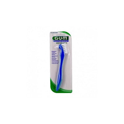 GUM Brosse pour prothèse denture brush 201