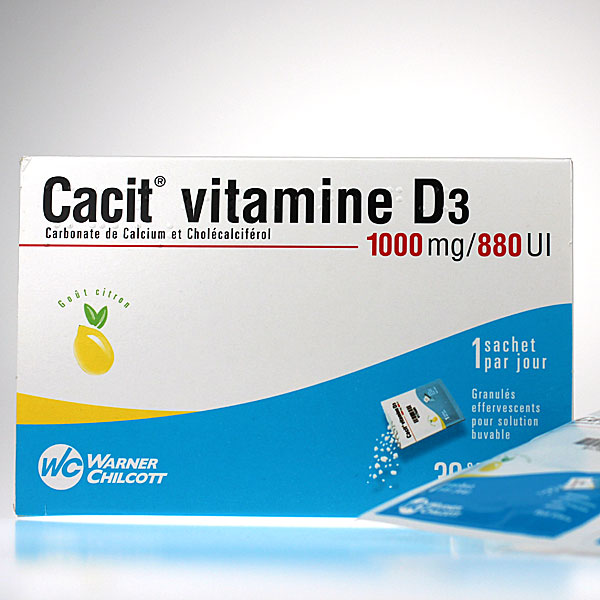 Cacit VitD3 1g/880UI 30 sachets