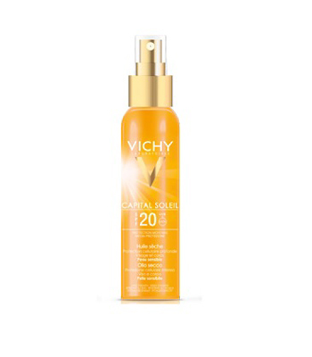 VICHY Capital Soleil Huile Sèche SPF 20 125mL