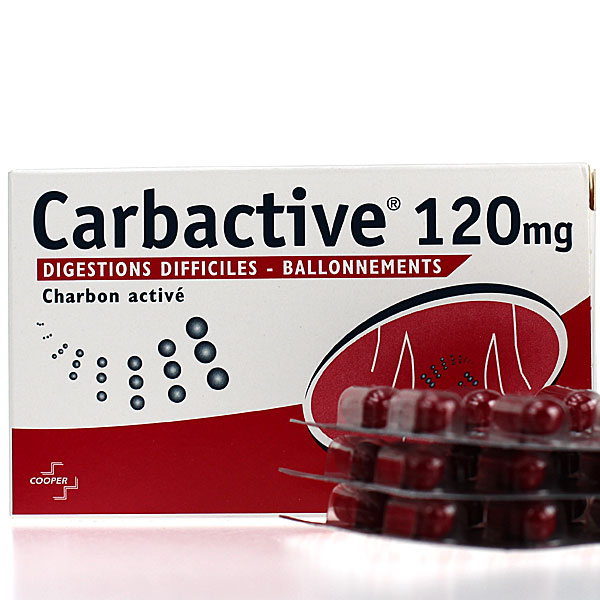 Carbactive 120 mg 30 gélules