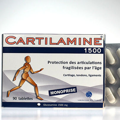 Cartilamine 1500mg 90 tablettes