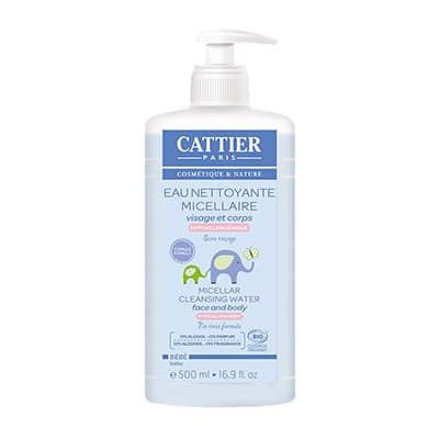 Cattier eau nettoyante micellaire 500ml