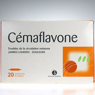 Cémaflavone 20 ampoules buvables