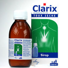 Clarix Toux Sèche Sirop 150 ml