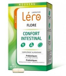 LERO Flore Confort Intestinal - 15 gélules