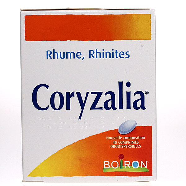 Coryzalia Rhume Rhinites 40 comprimés