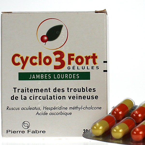 Cyclo 3 Fort 30 gélules