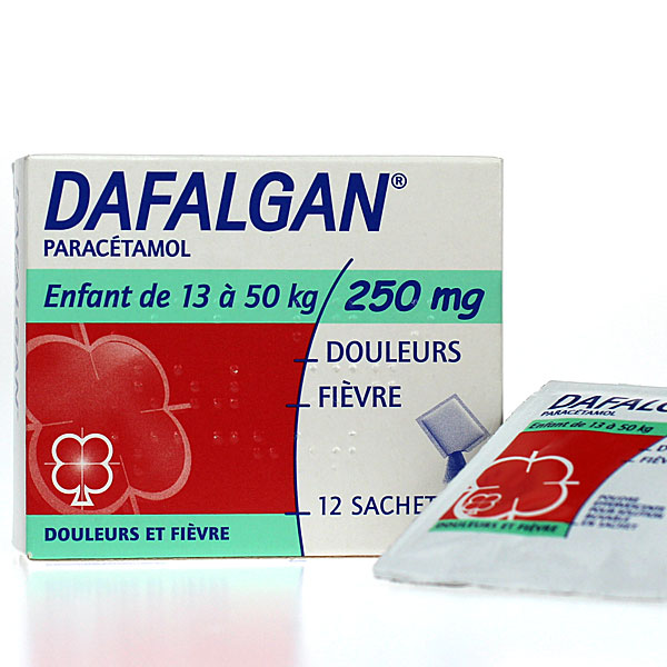 dafalgan 250mg 12 sachets