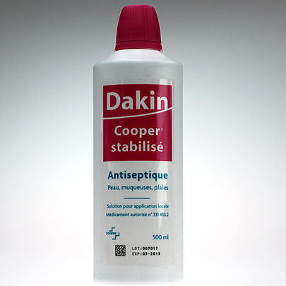 Dakin Cooper stabilisé 500 ml