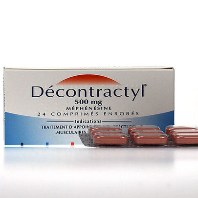 Décontractyl 500mg 24 cprs