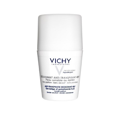 VICHY Déodorant Anti-transpirant Bille Peau Sensible 50 mL