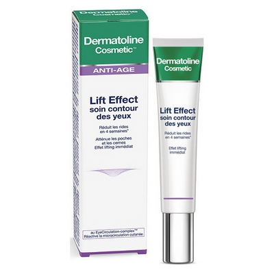 DERMATOLINE Cosmetic Anti Age Lift Effect Soin Contour des Yeux 15ml