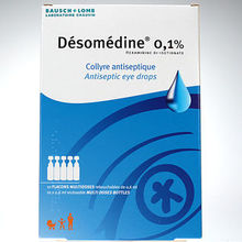 Désomédine 0,1% 10 flacons unidoses de 0,6 ml