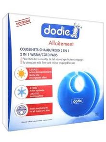 DODIE Allaitement 2 Coussinets Chaud/Froid 2 en 1