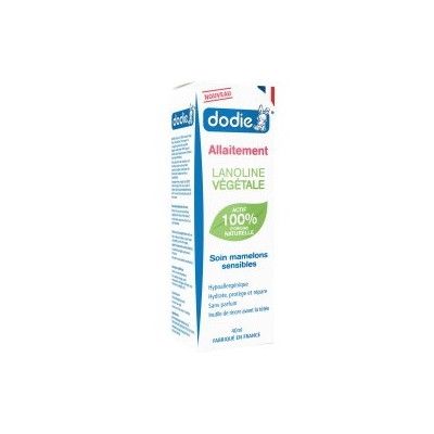 DODIE Allaitement Lanoline Végétale Soin Mamelons Sensibles 40ml