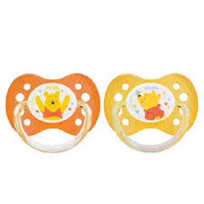 DODIE Duo sucettes anatomiques Winnie (0 à 6 mois) A62