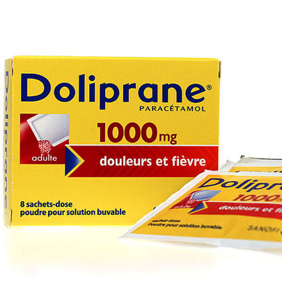 doliprane 1000mg 8 sachets